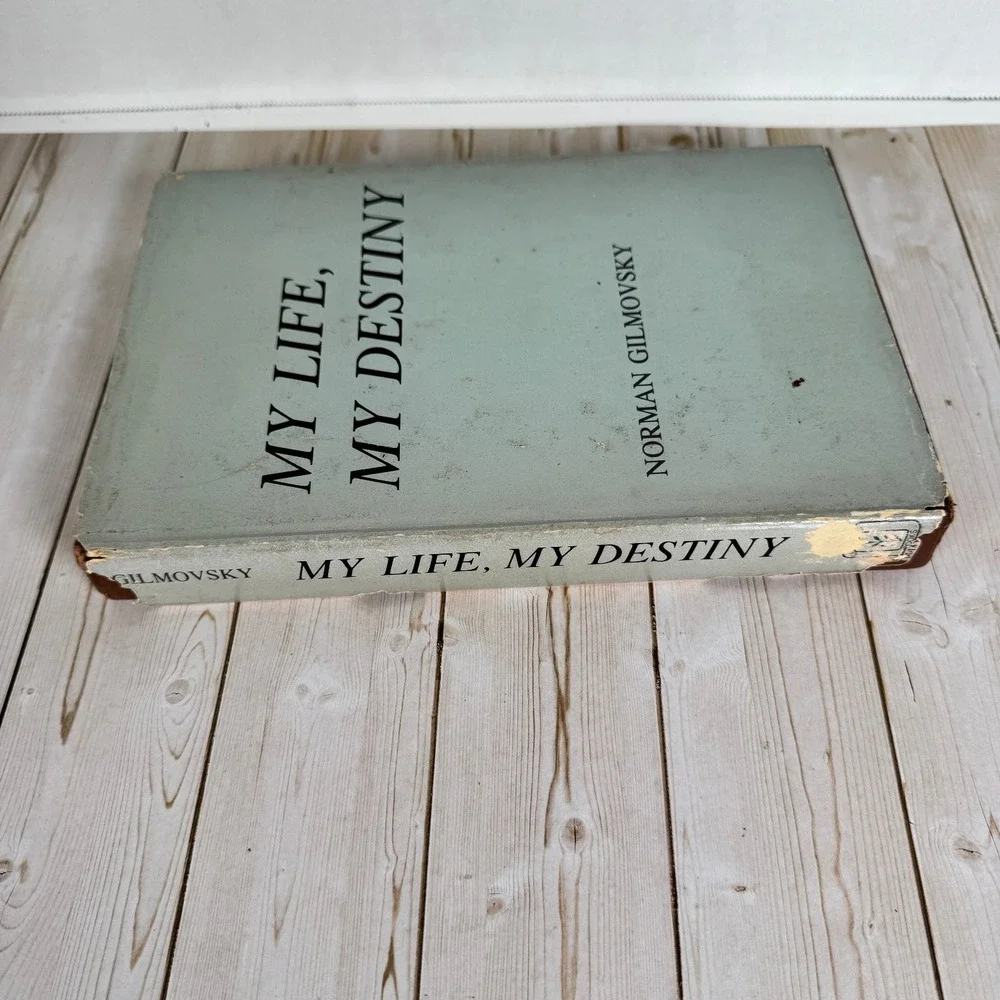 My Life, My Destiny Norman Gilmovsky 1983 Signed Autobiography Jewish History